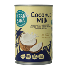 TerraSana Kokosmelk 22% vet bio 400 Milliliter