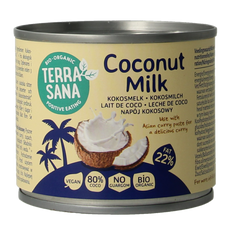 TerraSana Kokosmelk 22% vet bio 200.00 Milliliter
