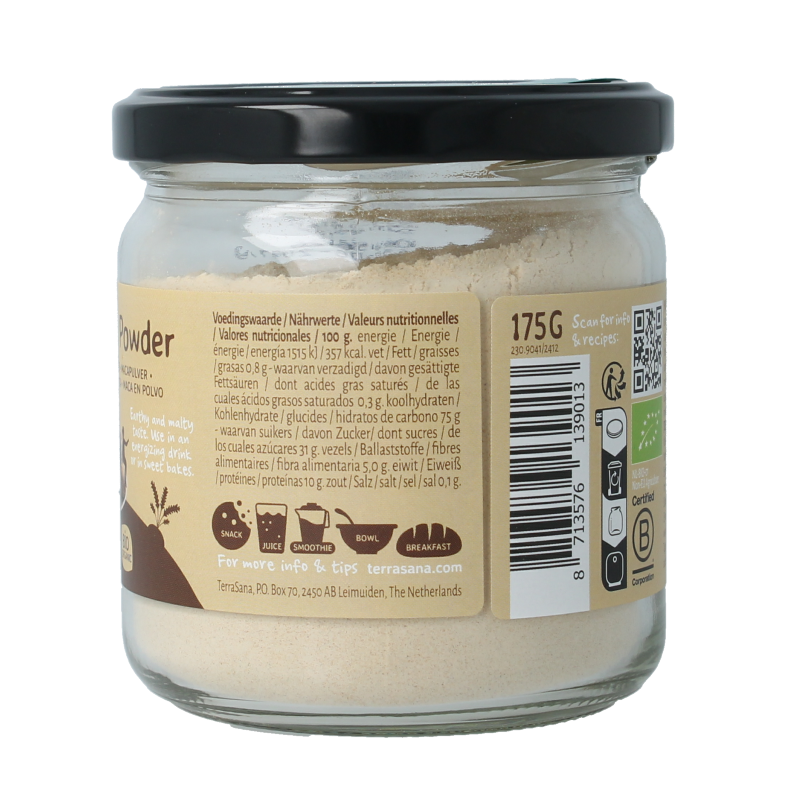 TerraSana Maca high energy bio 175.00 Gram