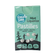 TerraSana Droppastilles mint bio 25 Gram