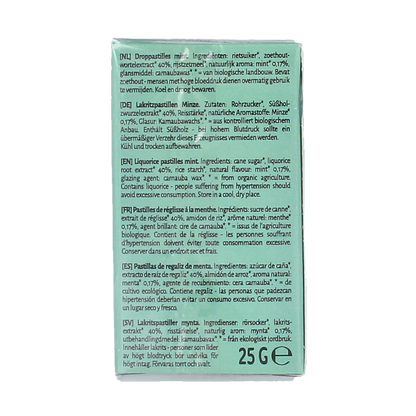 TerraSana Droppastilles mint bio 25.00 Gram