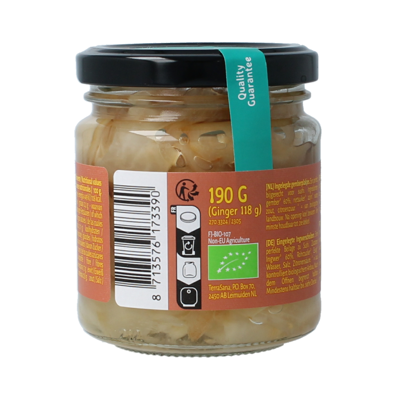 TerraSana Sushi gember bio 190 Gram
