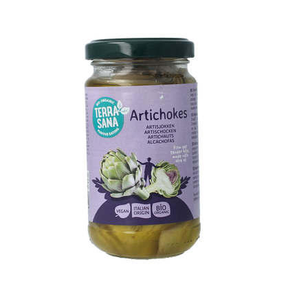 TerraSana Artisjokken in olijfolie bio 170.00 Gram