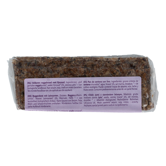TerraSana Roggebrood lijnzaad bio 500.00 Gram