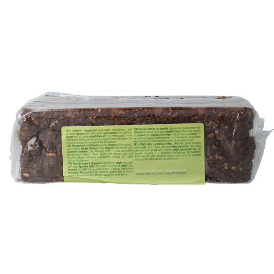 TerraSana Roggebrood met spelt bio 500.00 Gram