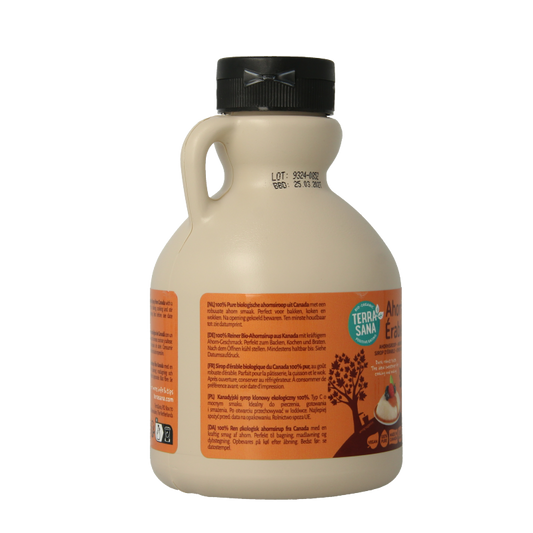 TerraSana Ahornsiroop graad C in jug bio 500 Milliliter