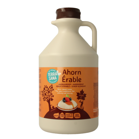 TerraSana Ahornsiroop graad C bio 1 Liter