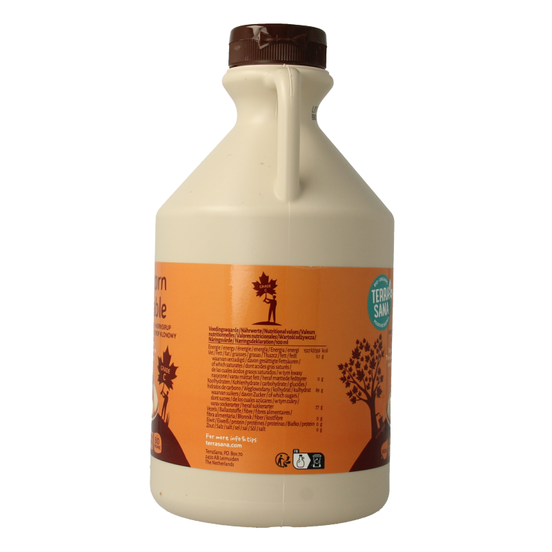TerraSana Ahornsiroop graad C bio 1 Liter