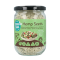 TerraSana RAW Hennepzaad gepeld in glas bio 275 Gram