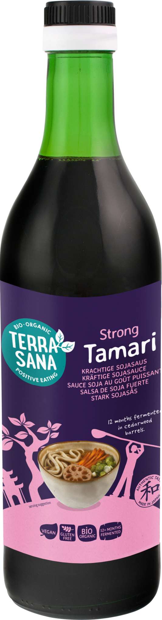 TerraSana Tamari Japans glutenvrij bio 500 Milliliter