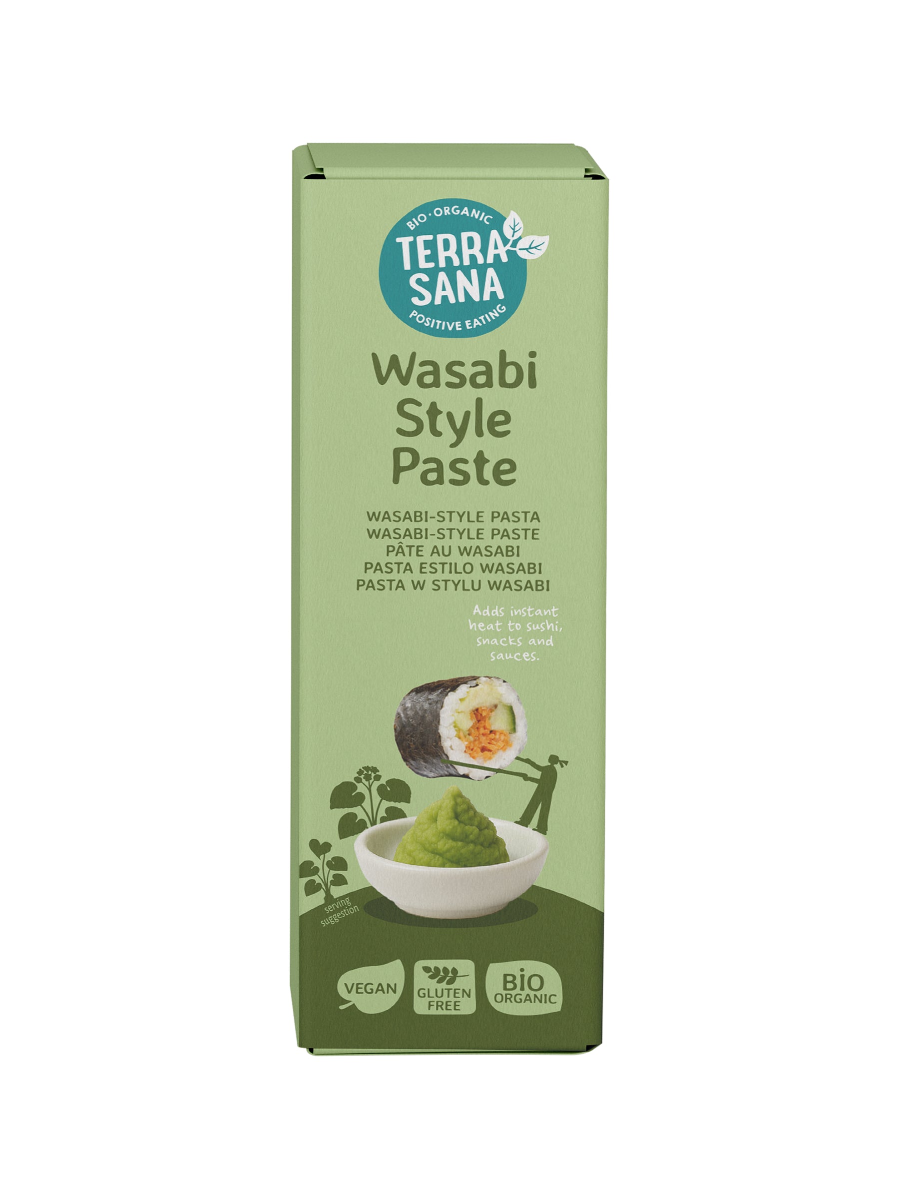 TerraSana Wasabi style pasta bio 50 Gram