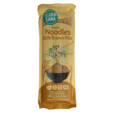 TerraSana Noedels bruine rijst bio 250.00 Gram