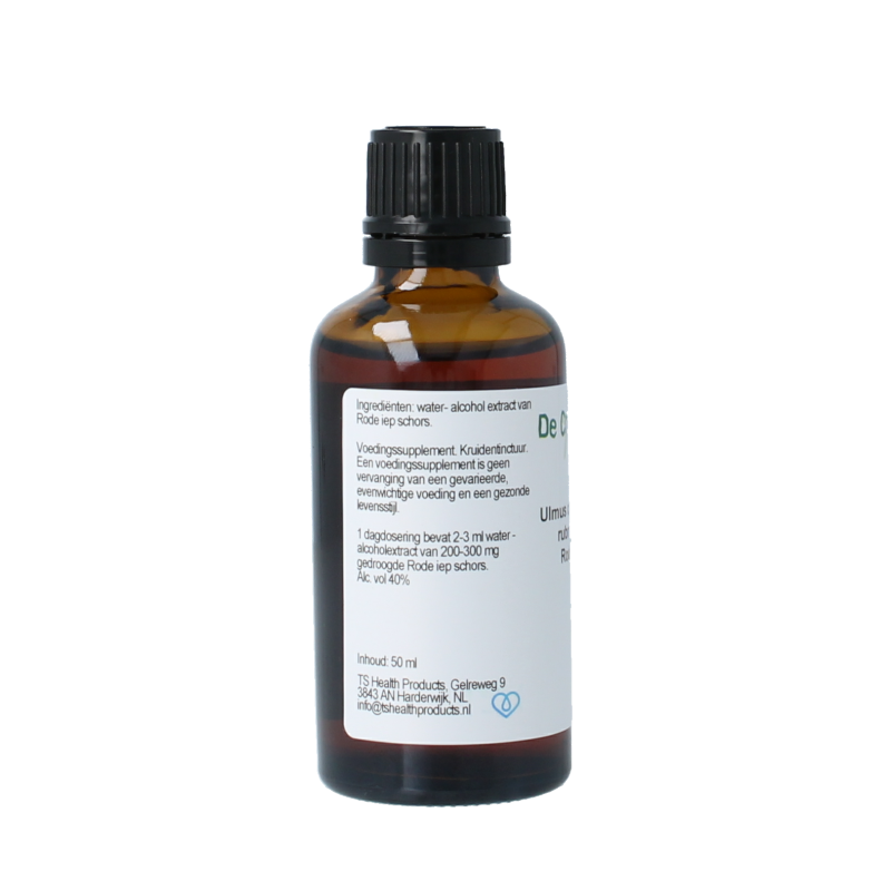 Cruydhof Ulmus campestre rubra / rode iep tinctuur 50 Milliliter