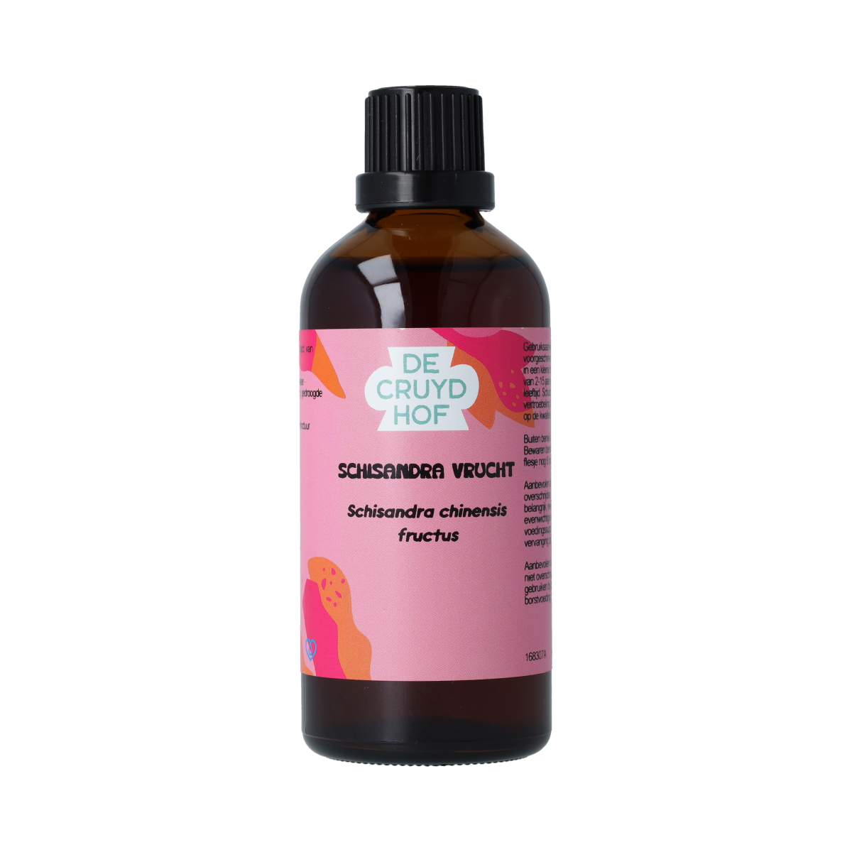 De Cruydhof Schisandra chinensis fruct tinctuur 100.00 Milliliter