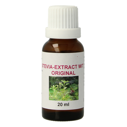 De Cruydhof Stevia wit original 20.00 Milliliter