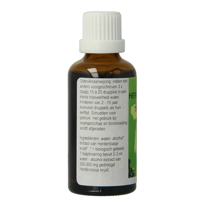 Elix Herderstasje tinctuur bio 50.00 Milliliter