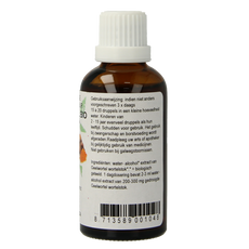 Cruydhof Curcuma longa/geelwortel tinctuur bio 50.00 Milliliter