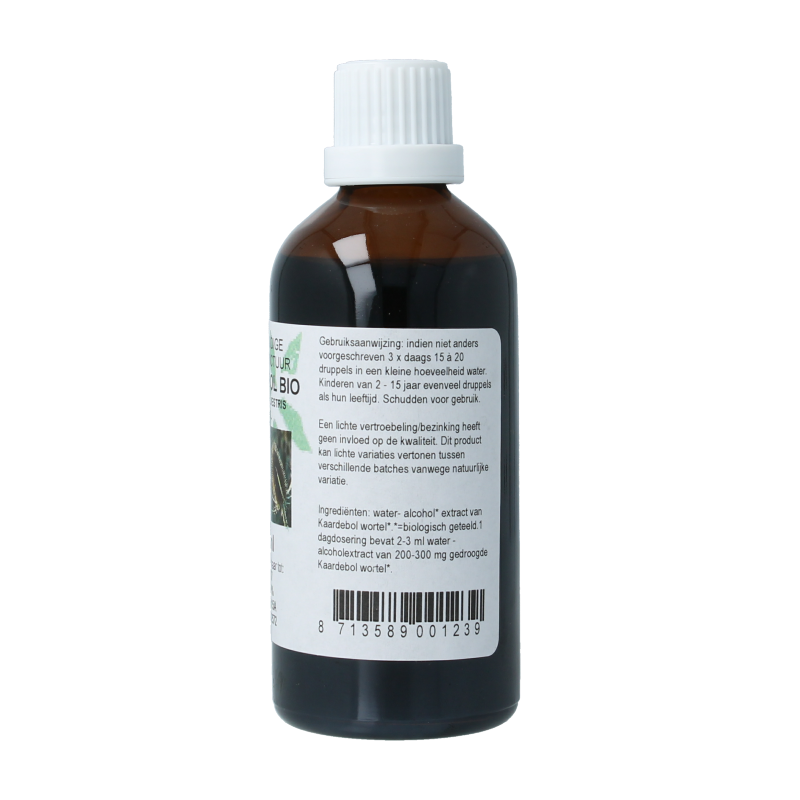 Cruydhof Kaardebol wortel tinctuur bio 100 Milliliter