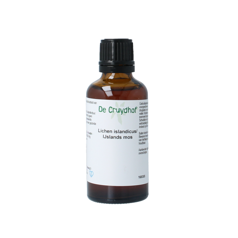 Cruydhof Lichen island / ijsland mos tinctuur 50 Milliliter