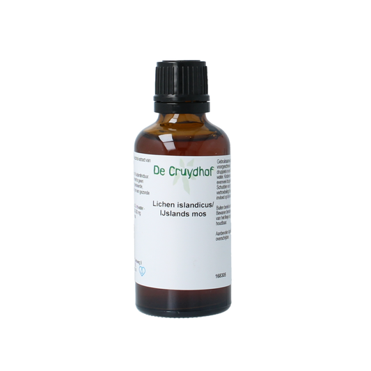 Cruydhof Lichen island / ijsland mos tinctuur 50.00 Milliliter
