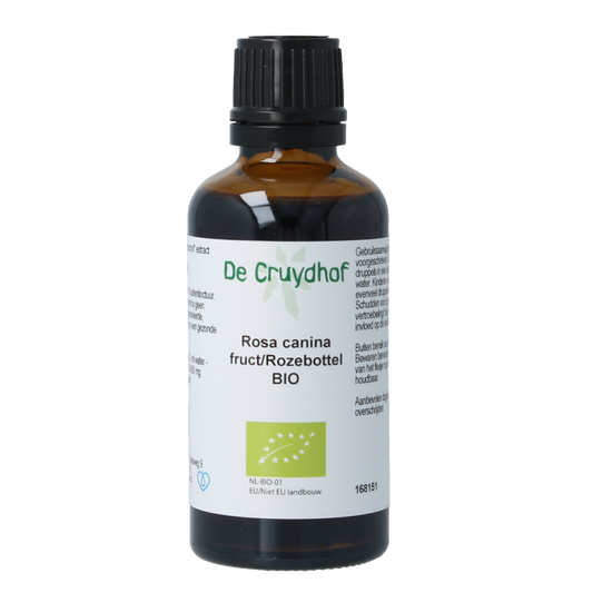 Cruydhof Rosa canina / rozebottel tinctuur bio 50 Milliliter