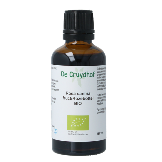 Cruydhof Rosa canina / rozebottel tinctuur bio 50.00 Milliliter