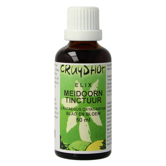 Cruydhof Meidoorn tinctuur 50 Milliliter
