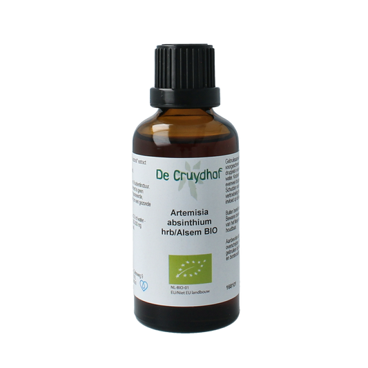Cruydhof Artemisia absinthium/alsem tinctuur bio 50.00 Milliliter