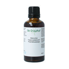 Cruydhof Aesculus hippocast/paardenkastanje tinctuur 50.00 Milliliter