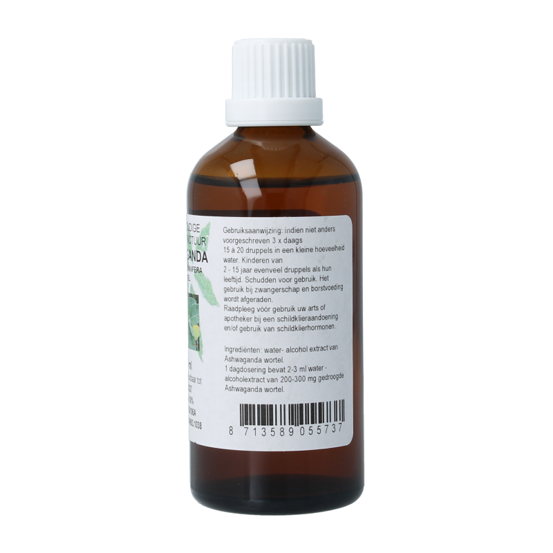 Cruydhof Withania somnifera/ashwagandha tinctuur 100 Milliliter