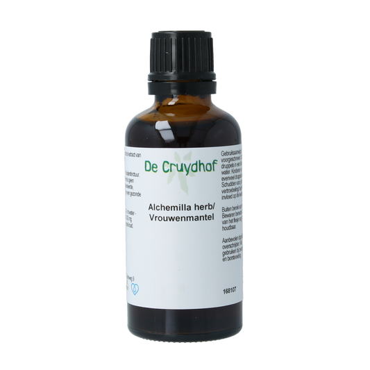 Cruydhof Alchemilla vulgaris/vrouwenmantel tinctuur 50.00 Milliliter