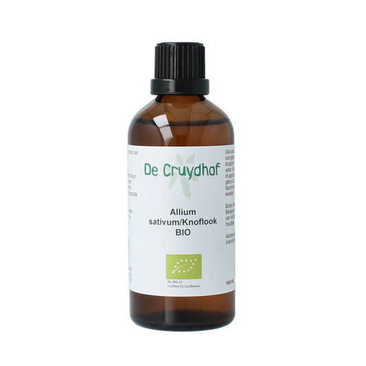 Cruydhof Allium sativum bulb/knoflook tinctuur bio 100.00 Milliliter