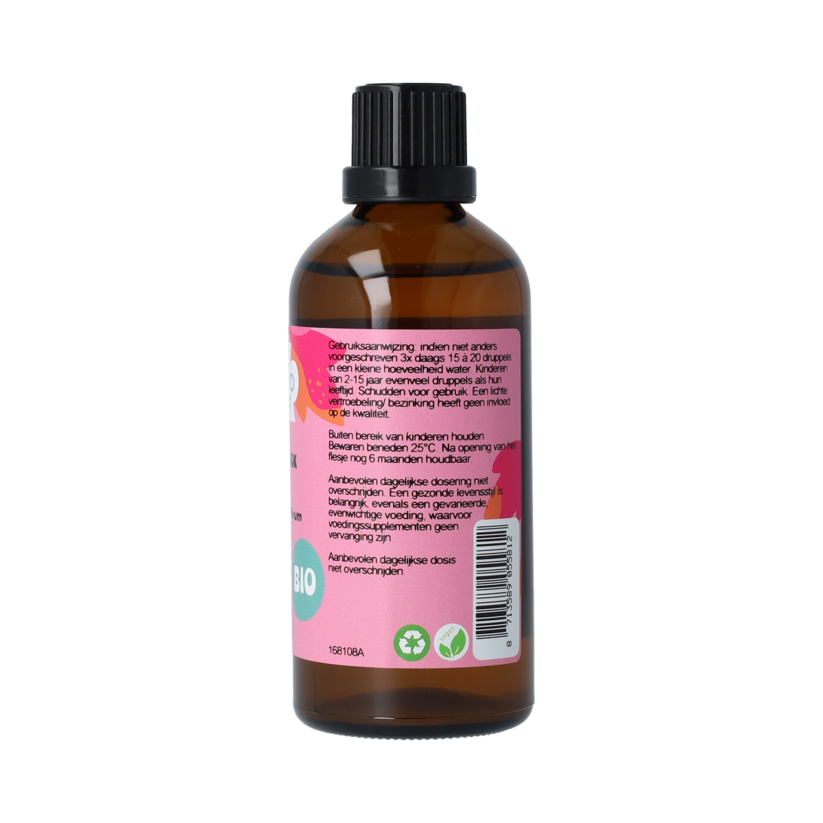 De Cruydhof Allium sativum bulb/knoflook tinctuur bio 100.00 Milliliter
