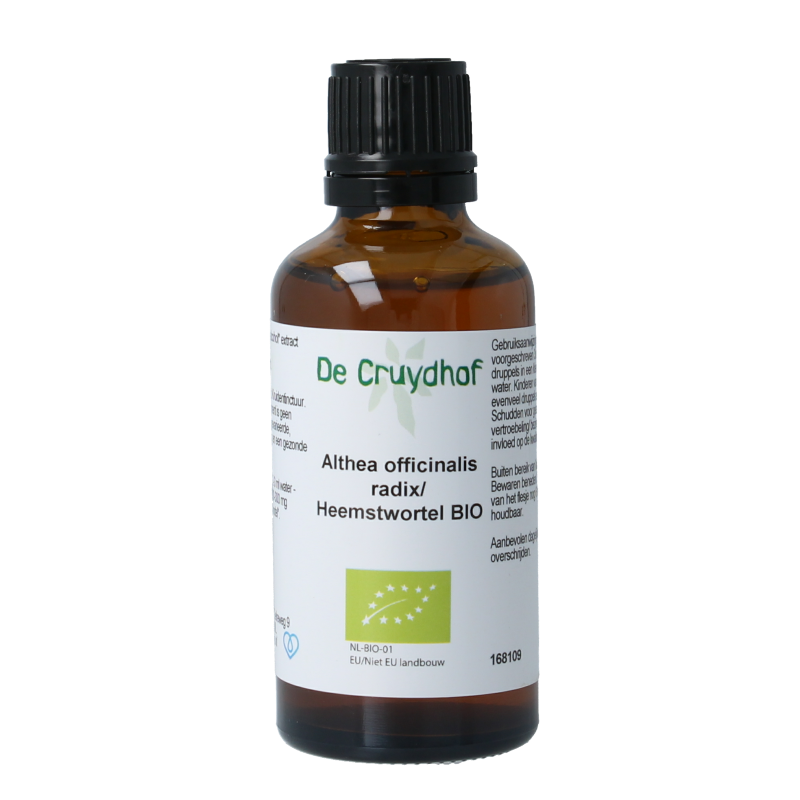 Cruydhof Althaea officinalis rad/heemst tinctuur bio 50 Milliliter