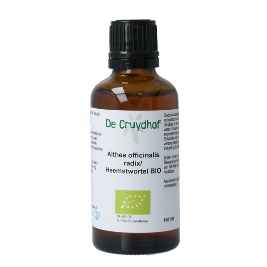 Cruydhof Althaea officinalis rad/heemst tinctuur bio 50 Milliliter