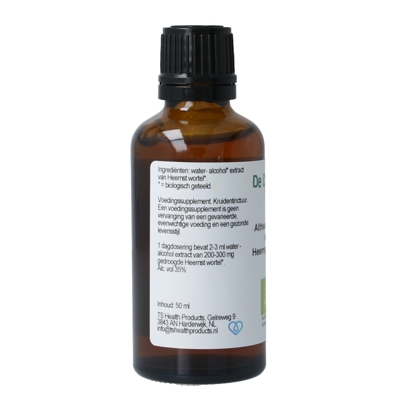 Cruydhof Althaea officinalis rad/heemst tinctuur bio 50 Milliliter
