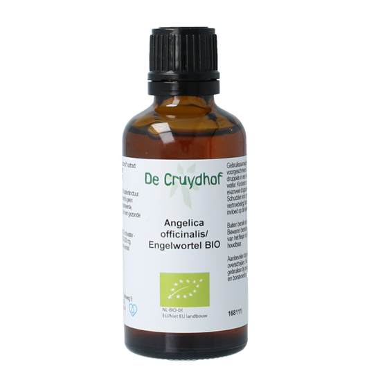 Cruydhof Angelica officinalis/engelwortel tinctuur bio 50 Milliliter