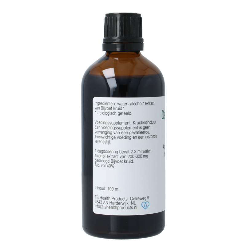 Cruydhof Artemisia vulgaris herb/bijvoet tinctuur bio 100 Milliliter