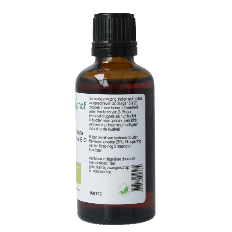 Cruydhof Arctium lappa/klitwortel tinctuur bio 50 Milliliter
