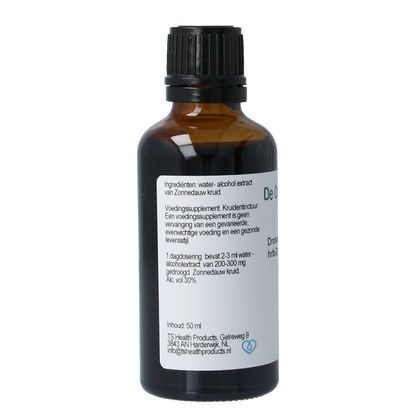 Cruydhof Drosera anglica hrb / zonnedauw tinctuur 50.00 Milliliter