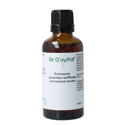 Cruydhof Echinacea purpurea wortel tinctuur 50.00 Milliliter