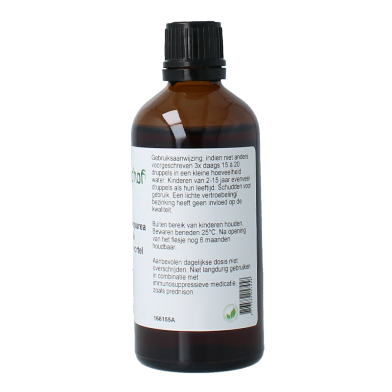 Cruydhof Echinacea purpurea wortel tinctuur 100 Milliliter