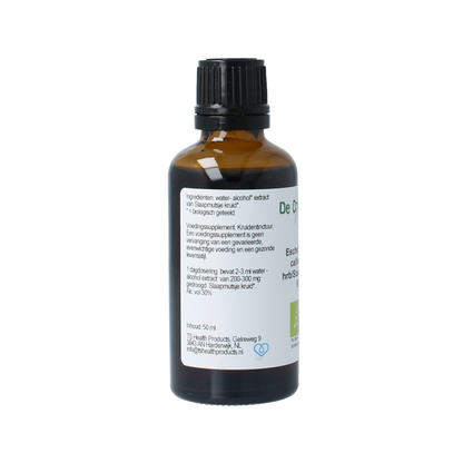 Cruydhof Eschscholtzia calif / slaapmutsje tinctuur bio 50.00 Milliliter