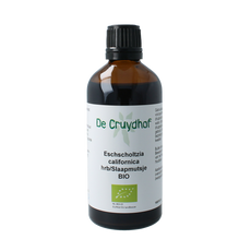 Cruydhof Eschscholtzia calif / slaapmutsje tinctuur bio 100.00 Milliliter