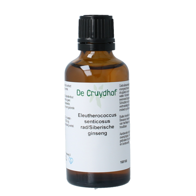 Cruydhof Eleutherococcus senticosus radix tinctuur 50 Milliliter