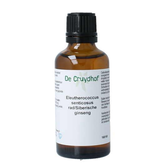Cruydhof Eleutherococcus senticosus radix tinctuur 50 Milliliter