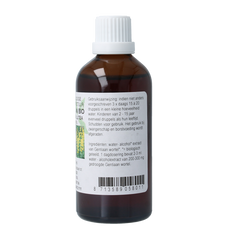 Cruydhof Gentiana lutea radix / gentiaan tinctuur bio 100.00 Milliliter