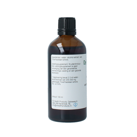 Cruydhof Hamamelis virginiana cort / toverhazelaar tinctuur 100 Milliliter