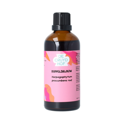 De Cruydhof Harpagophytum p r / duivelsklauw tinctuur 100.00 Milliliter