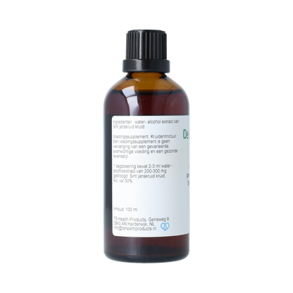 Natura Sanat Hypericum perforatum / sint janskruid tinctuur 100.00 Milliliter